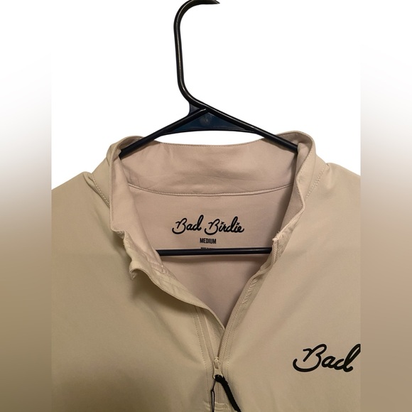 Bad Birdie “Bad Elements Mechanism” quarterzip. Size M. New with tags. - Picture 6 of 8